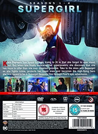 Golden Discs DVD Supergirl: Seasons 1-4 [DVD]