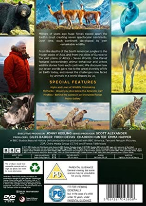 Golden Discs DVD Seven Worlds, One Planet - Sir David Attenborough [DVD]
