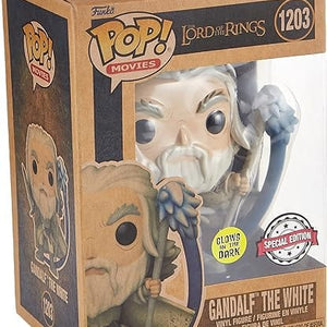 Golden Discs Toys Funko POP! Movies Lord of The Rings Gandalf The White (Glow in the Dark) [Toys]