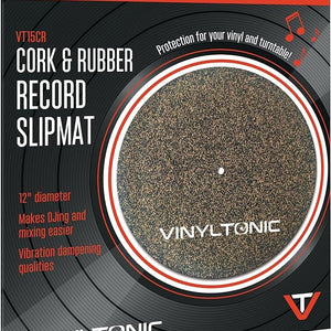Golden Discs Accessories Vinyl Tonic Cork And Rubber Record Slipmat [Accessories]