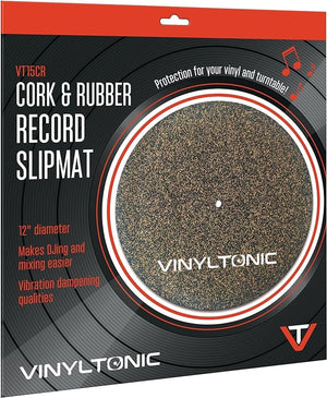 Golden Discs Accessories Vinyl Tonic Cork And Rubber Record Slipmat [Accessories]