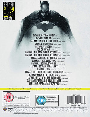 Golden Discs Boxsets Batman: 80th Anniversary 18-film Collection [Boxsets]