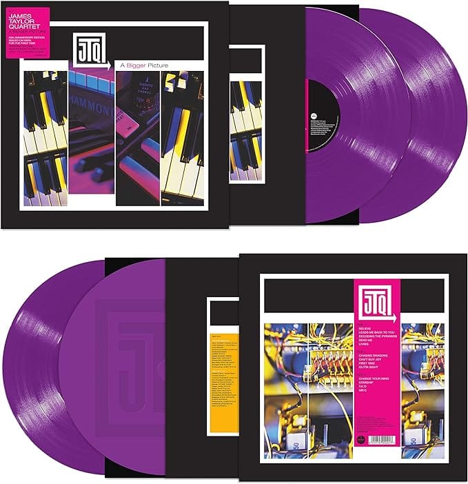 Golden Discs VINYL A Bigger Picture - The James Taylor Quartet [Colour Vinyl]