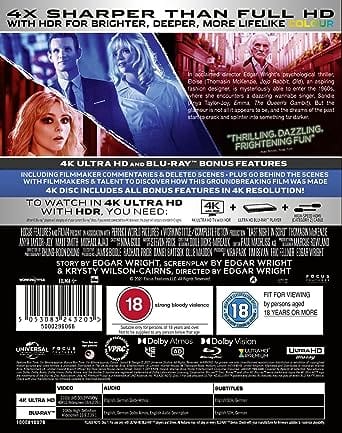 Golden Discs 4K Blu-Ray Last Night in Soho - Edgar Wright [4K UHD]