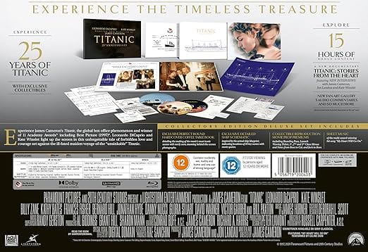 Golden Discs Titanic (Remastered Collector's Edition) - James Cameron [4K UHD]