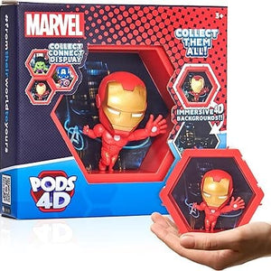 Golden Discs Toys 4D Marvel Ironman, Unique Connectable Collectable Bobble-head figure [Toys]