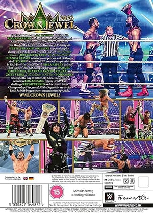 Golden Discs DVD WWE: Crown Jewel 2023 - Roman Reigns [DVD]