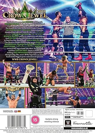 Golden Discs DVD WWE: Crown Jewel 2023 - Roman Reigns [DVD]