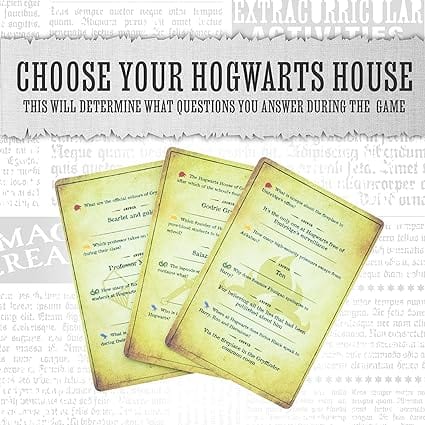 Golden Discs Posters & Merchandise Harry Potter Trivia Card Boardgame [Posters & Merchandise]