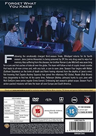 Golden Discs DVD Blindspot: The Fourth Season - Martin Gero [DVD]