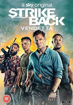 Strike Back Vendetta DVD Golden Discs