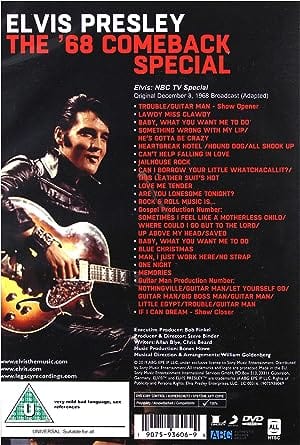 Golden Discs DVD Elvis: '68 Comeback Special: 50th Anniversary Edition [DVD]