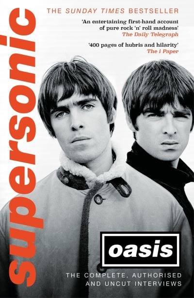 Golden Discs BOOK Oasis - Supersonic - Simon Halfon [BOOK]