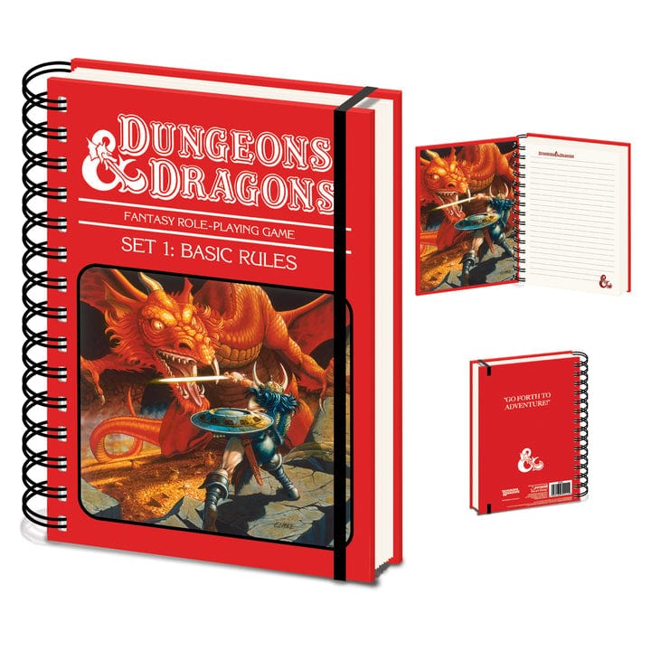 Golden Discs Posters & Merchandise Dungeons & Dragons (Basic Rules) A5 Wiro [Notebook]