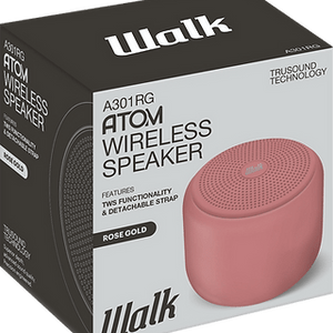 Golden Discs Accessories Walk Atom Wireless Speaker (Rose Gold) [Accessories]