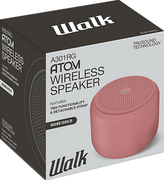 Golden Discs Accessories Walk Atom Wireless Speaker (Rose Gold) [Accessories]