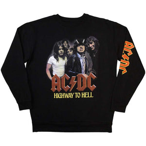 AC/DC Unisex Sweatshirt: H2H Band (Sleeve Print) - XL [Sweatshirt]