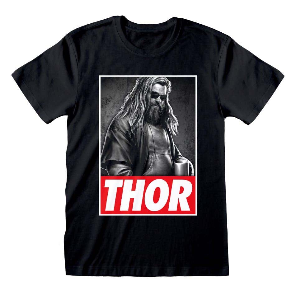 Golden Discs T-Shirts Avengers Endgame - Thor Photo - Large [T-Shirts]