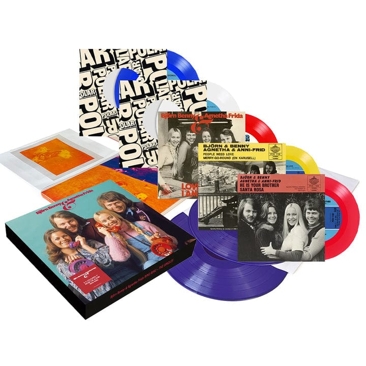 Golden Discs VINYL Ring Ring - ABBA (50th Anniversary Boxset) [Colour VINYL]