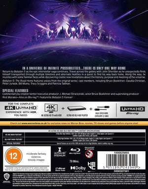 Golden Discs 4K Blu-Ray Babylon 5: The Road Home [4K UHD]