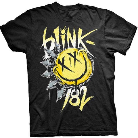 Golden Discs T-Shirts Blink 182 Big Smile, Black - XL [T-Shirts]