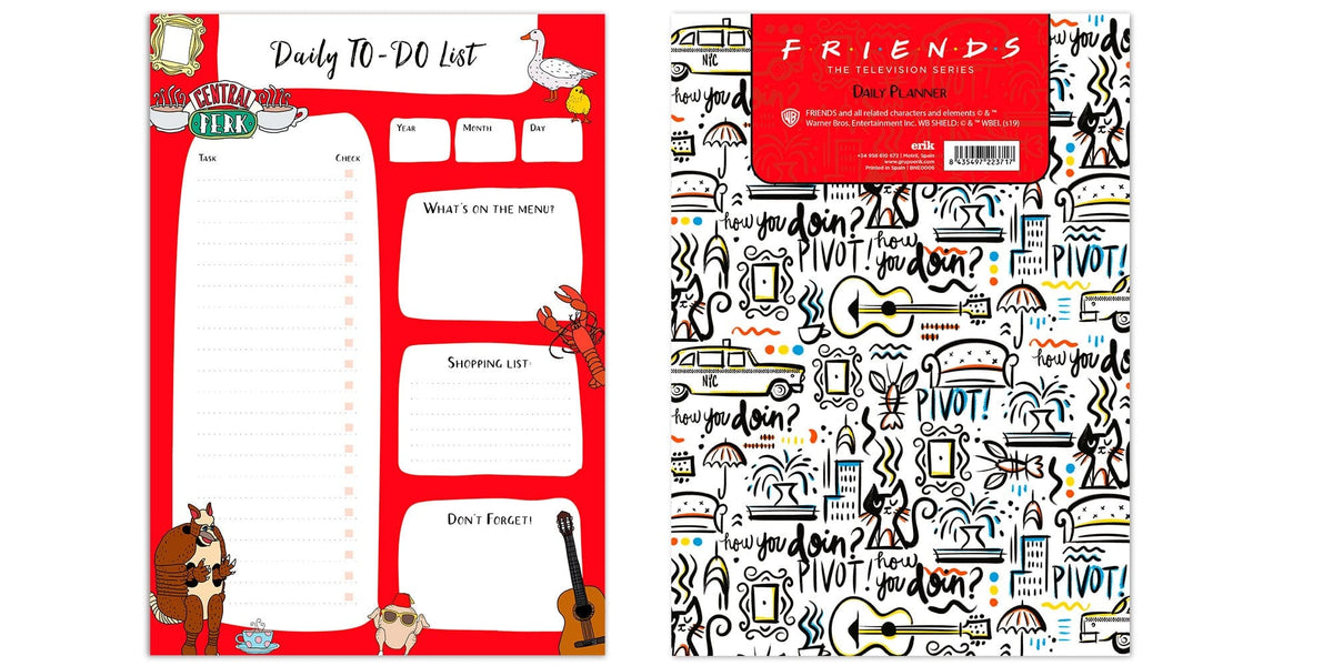 FRIENDS NOTEPAD [Stationery] – Golden Discs