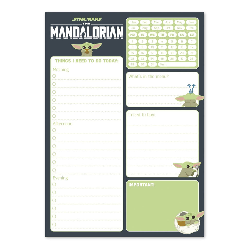 Golden Discs Posters & Merchandise THE MANDALORIAN NOTEPAD [Stationery]