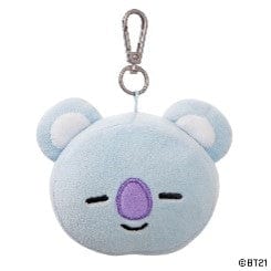 Golden Discs Plush BT21 KOYA HEAD KEYCHAIN [Plush]