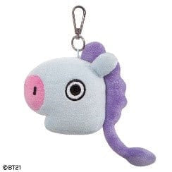 Golden Discs Plush BT21 MANG HEAD KEYCHAIN [Plush]