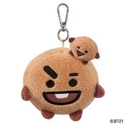 Golden Discs Plush BT21 SHOOKY HEAD KEYCHAIN [Plush]