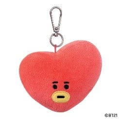 Golden Discs Plush BT21 TATA HEAD KEYCHAIN [Plush]