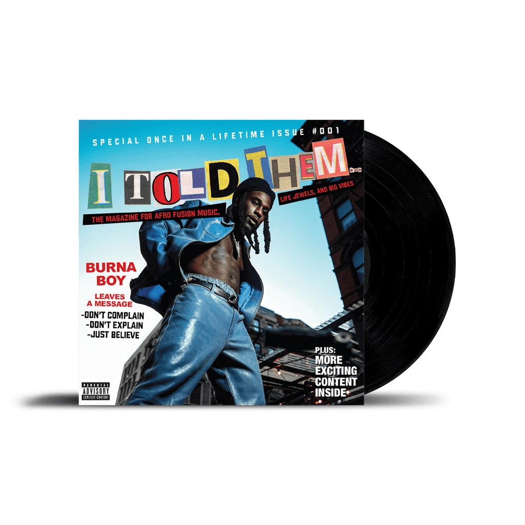 Golden Discs VINYL I Told Them... - Burna Boy [VINYL]