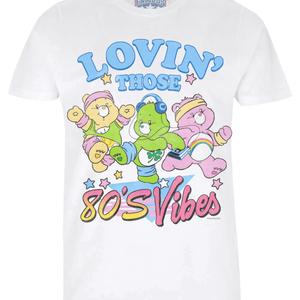 Golden Discs T-Shirts Care Bears: 80’s Vibe - Large [T-Shirts]