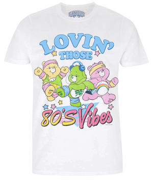 Golden Discs T-Shirts Care Bears: 80’s Vibe - Large [T-Shirts]