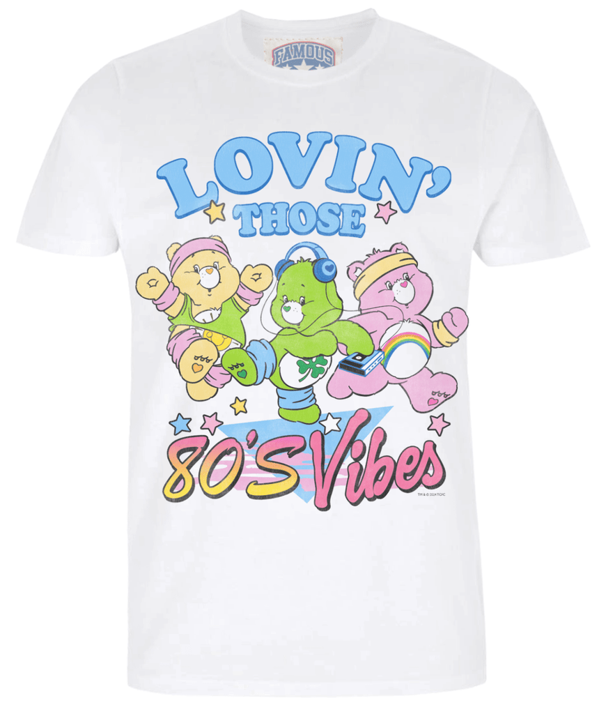 Golden Discs T-Shirts Care Bears: 80’s Vibe - Large [T-Shirts]