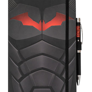 Golden Discs Posters & Merchandise BATMAN ARMOR A5 PREMIUM NOTEBOOK WITH PROJECTOR PEN [Stationery]