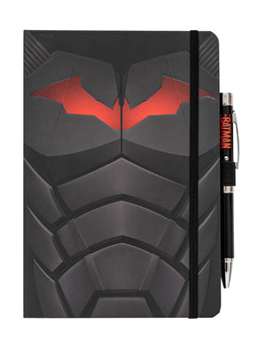Golden Discs Posters & Merchandise BATMAN ARMOR A5 PREMIUM NOTEBOOK WITH PROJECTOR PEN [Stationery]