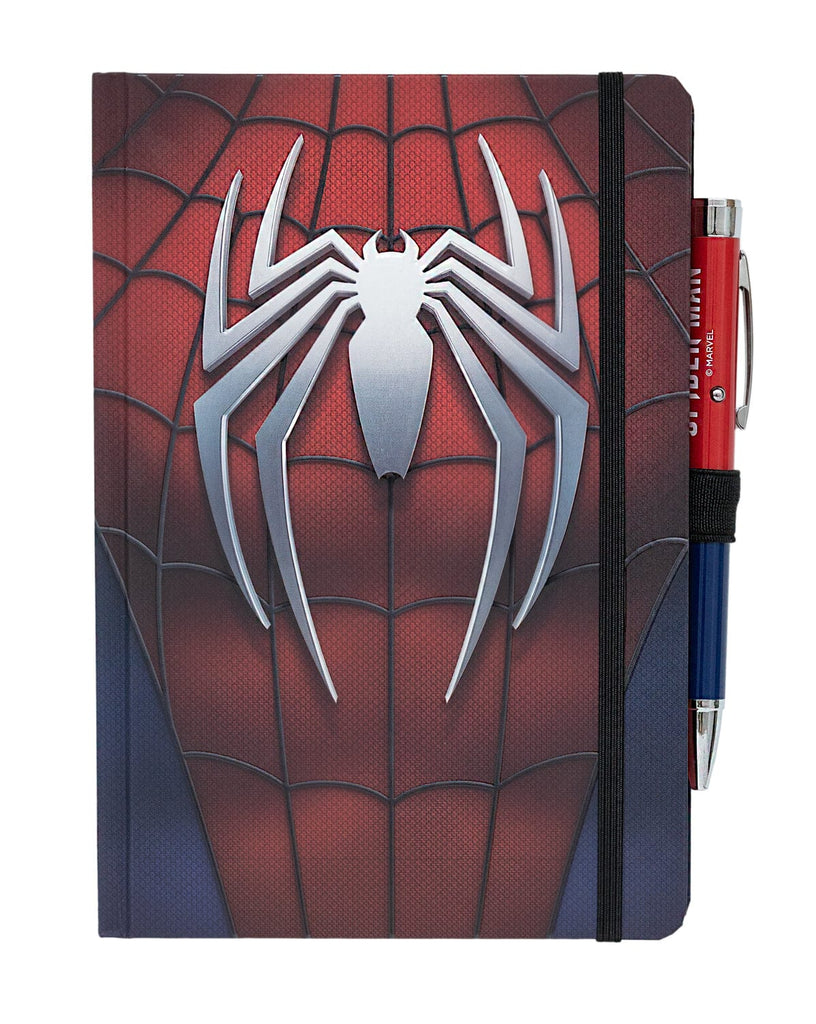 Golden Discs Posters & Merchandise MARVEL SPIDER-MAN A5 PREMIUM NOTEBOOK WITH PROJECTOR PEN [Stationery]