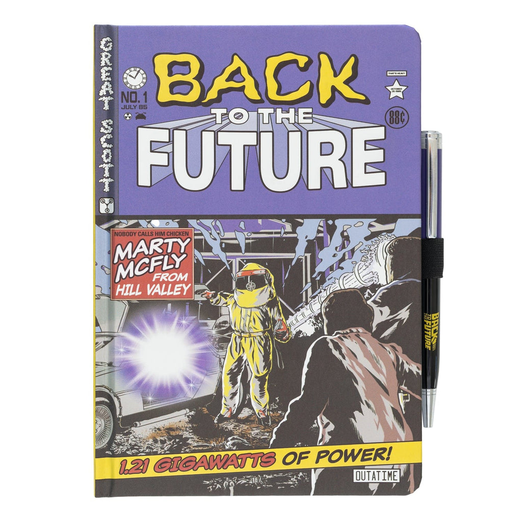 Golden Discs Posters & Merchandise A5 Back To The Future Notebook With Projector Pen [Notebook]