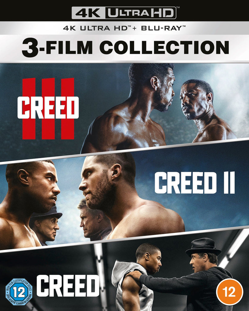 Golden Discs 4K Blu-Ray Creed: 3 Film Collection [4K UHD]