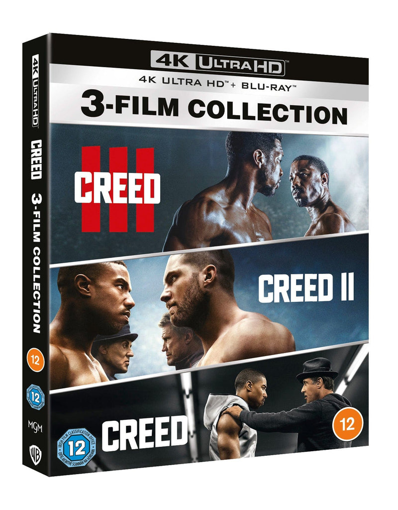 Golden Discs 4K Blu-Ray Creed: 3 Film Collection [4K UHD]