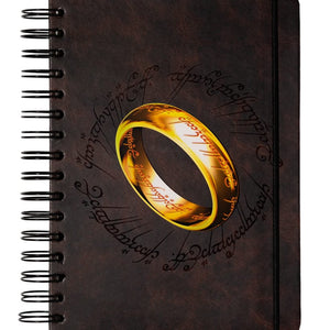 Golden Discs Posters & Merchandise THE LORD OF THE RINGS HARD COVER A5 JOURNAL [Notebook]
