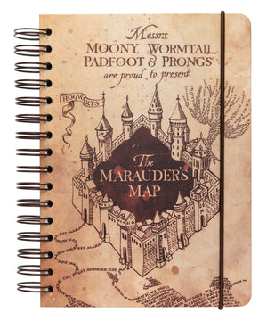 Golden Discs Posters & Merchandise HARRY POTTER THE MARAUDERS MAP A5 [Notebook]