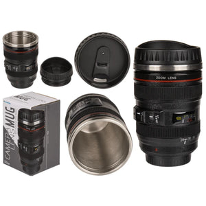 Camera Lense Travel Mug [Travel Mug]