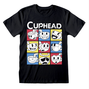 Cuphead Expressions - 2XL [T-Shirts]