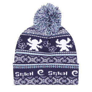 Golden Discs Posters & Merchandise Disney Lilo And Stitch – Fair Isle Pom Pom Beanie [Hats]