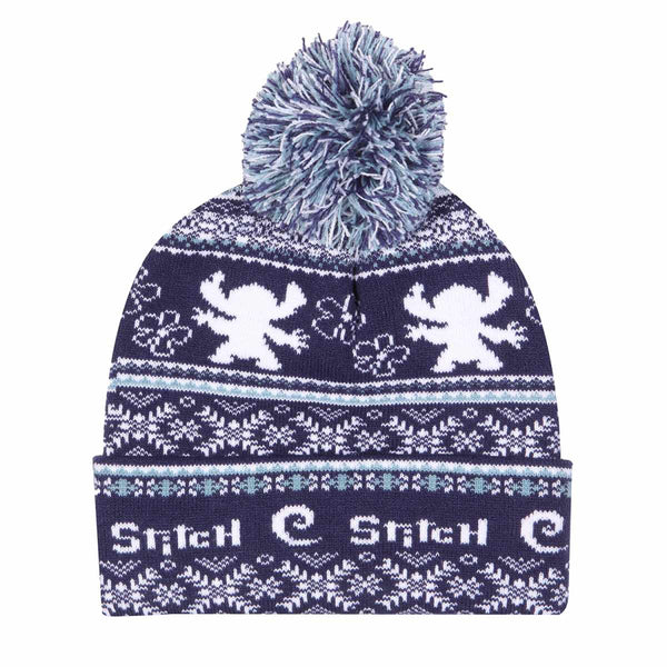 Golden Discs Posters & Merchandise Disney Lilo And Stitch – Fair Isle Pom Pom Beanie [Hats]