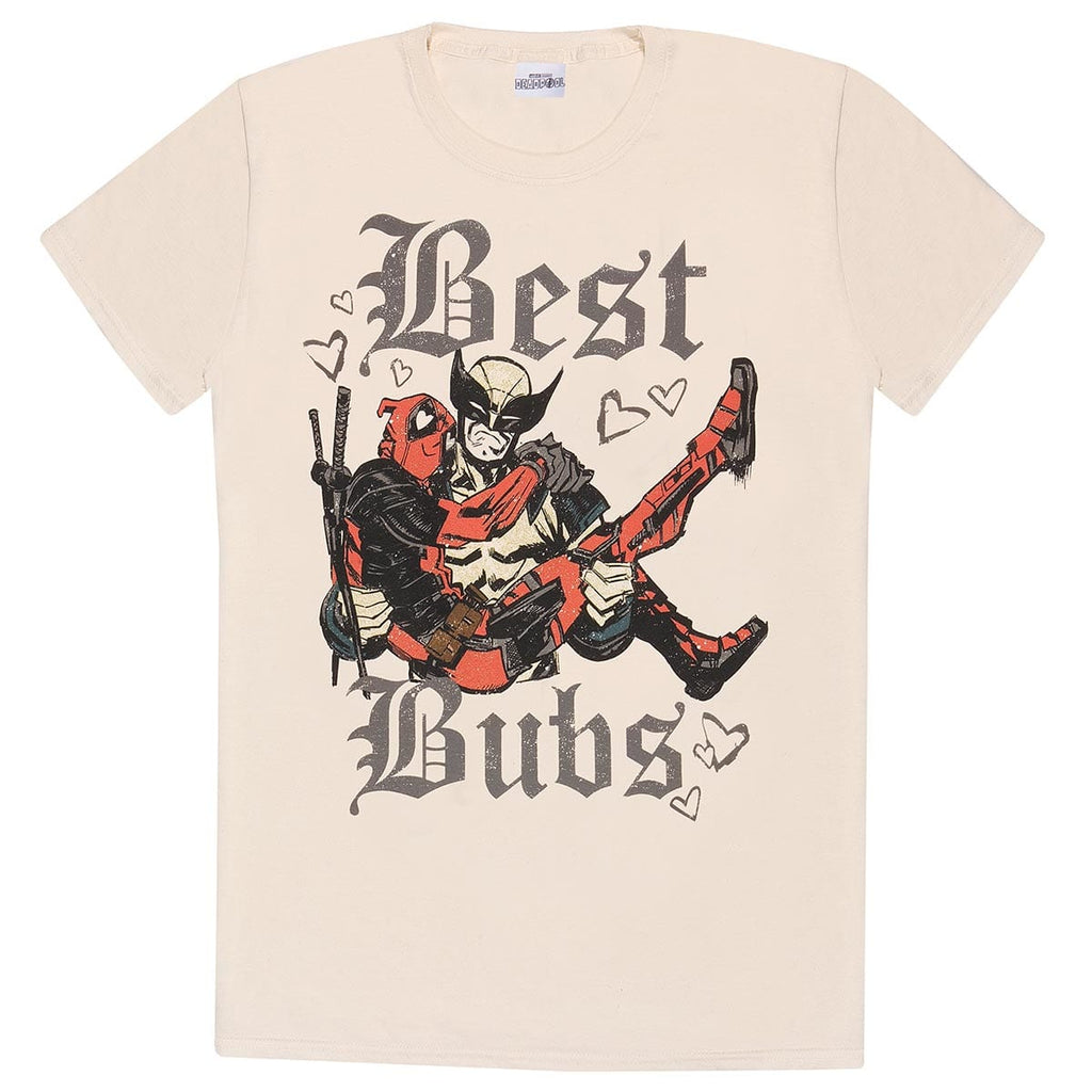 Golden Discs T-Shirts Marvel Comics Deadpool 3: Best Bubs - XL [T-Shirts]