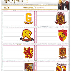 Golden Discs Posters & Merchandise HARRY POTTER GRYFFINDOR SELF-ADHESIVE LABELS [Sticker]