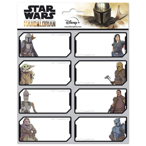 Golden Discs Posters & Merchandise THE MANDALORIAN SELF-ADHESIVE LABELS [Sticker]